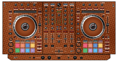 Pioneer DJ DDJ SX 3 Skin Gradienter Brown